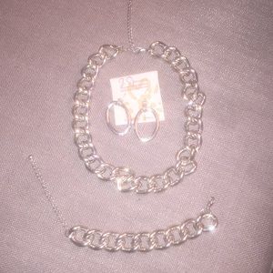 This is a silver set.